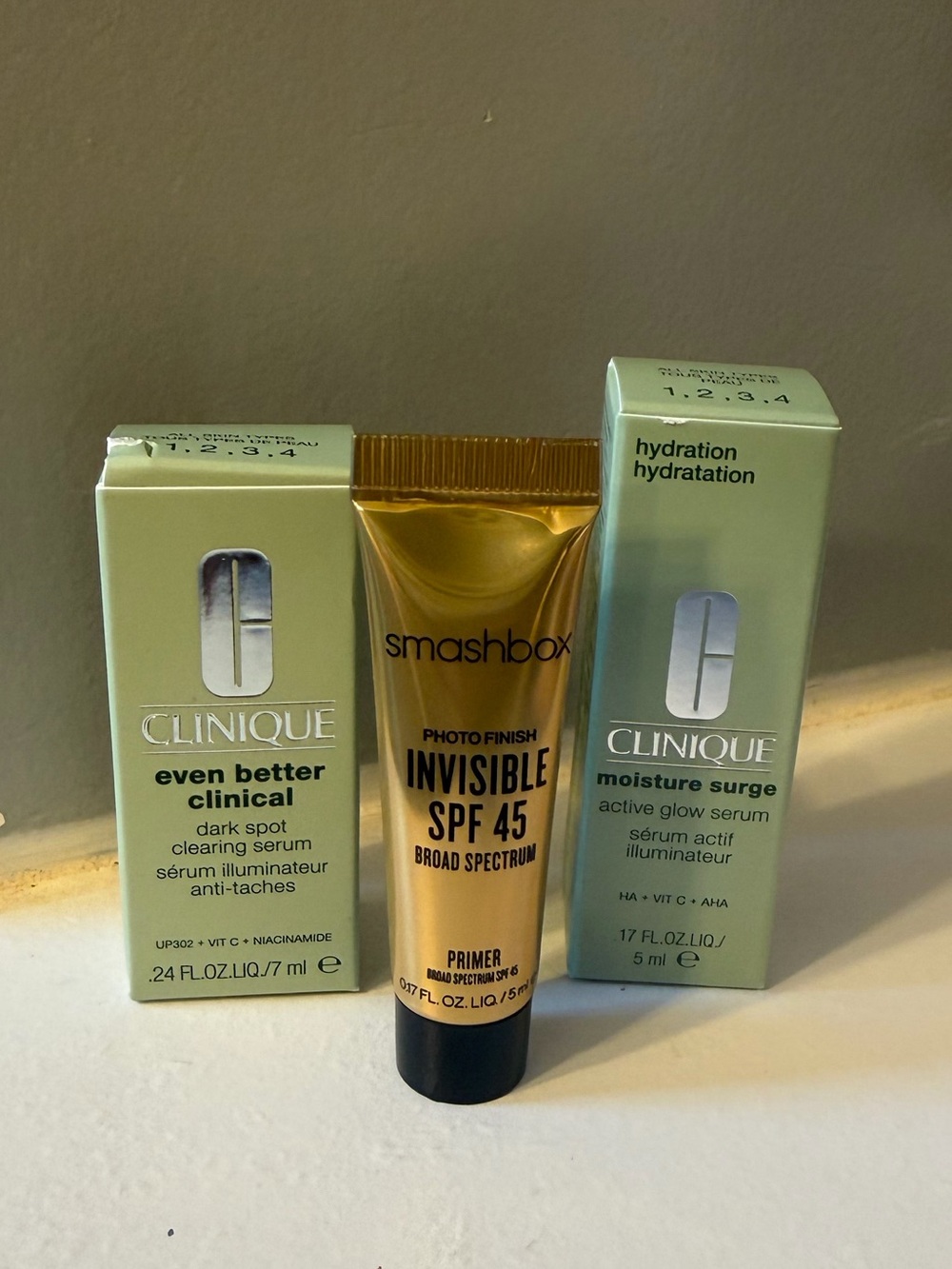 NIB Skincare minis trio